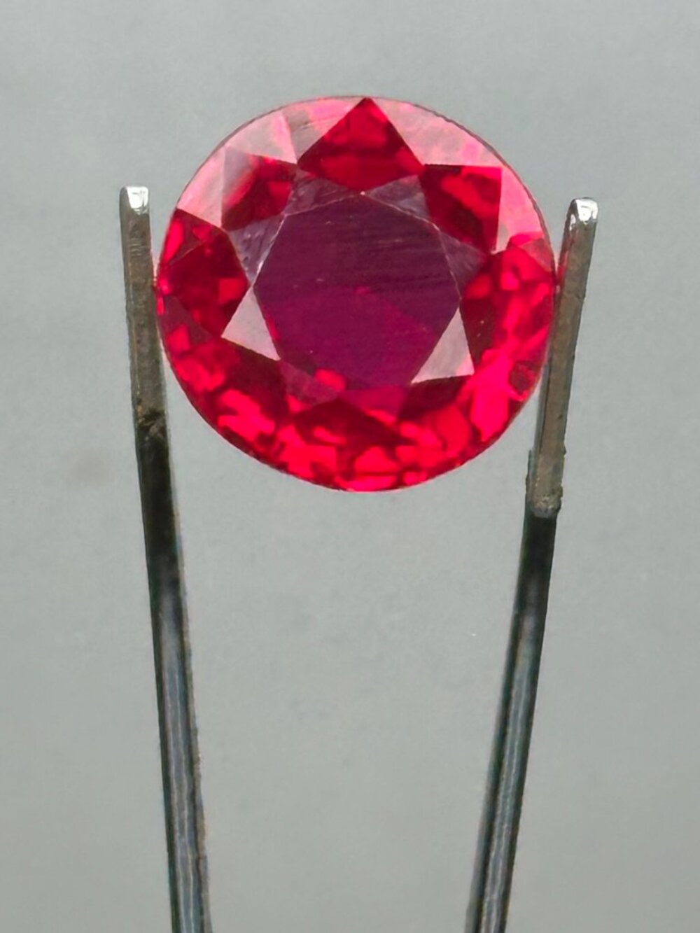 Certified Red-Purple Ruby